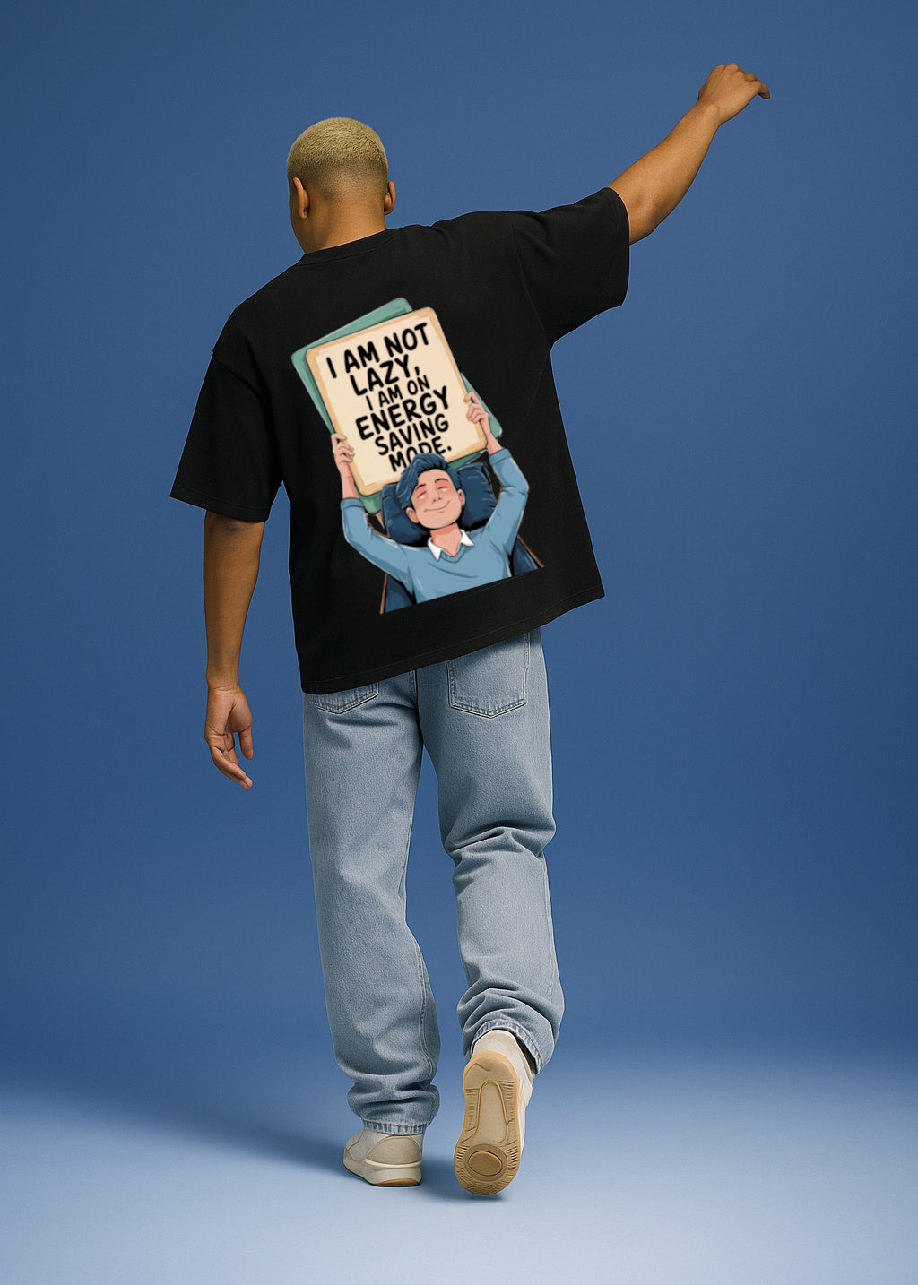 Brilliantly Ideal : Black Oversize T-shirt