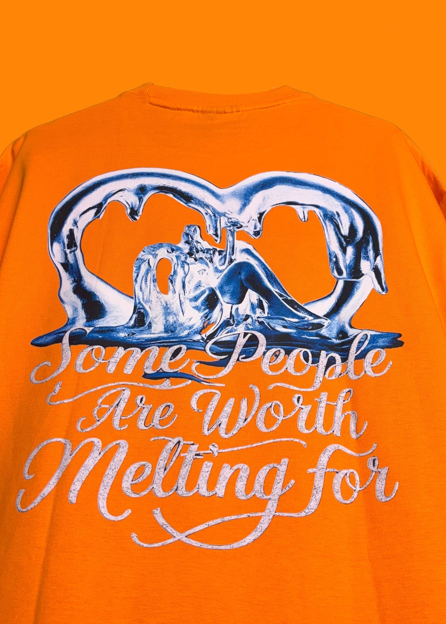 Meltworthy : Orange Oversize T-shirt