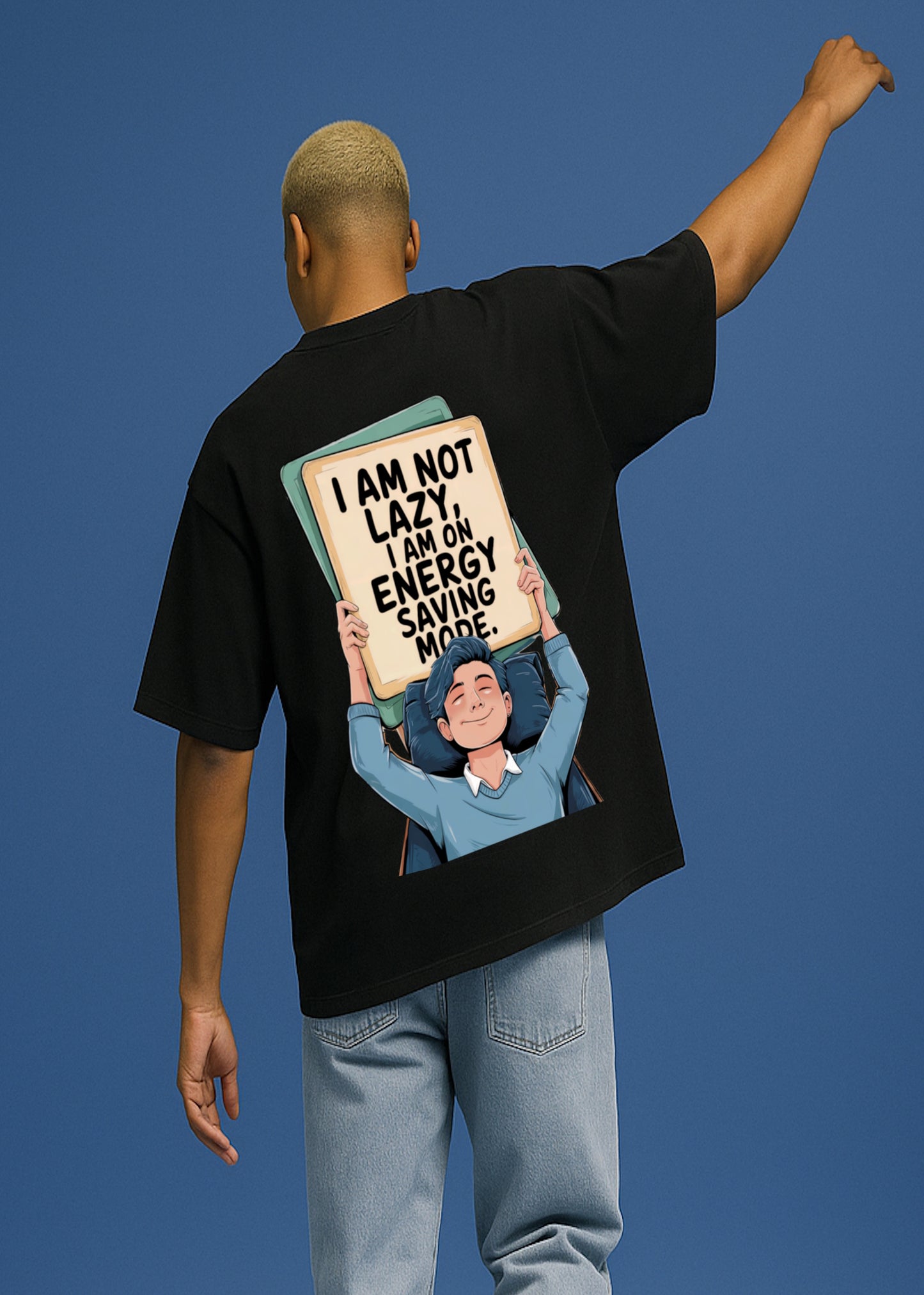 Brilliantly Ideal : Black Oversize T-shirt