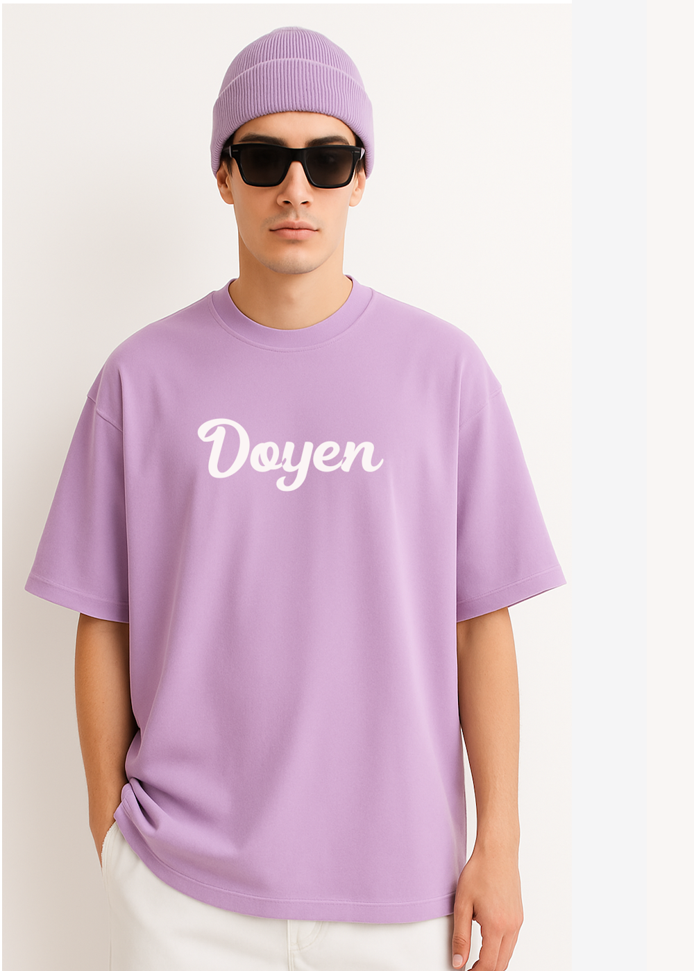 Simple yet classy | Oversize T-shirt | Lavender
