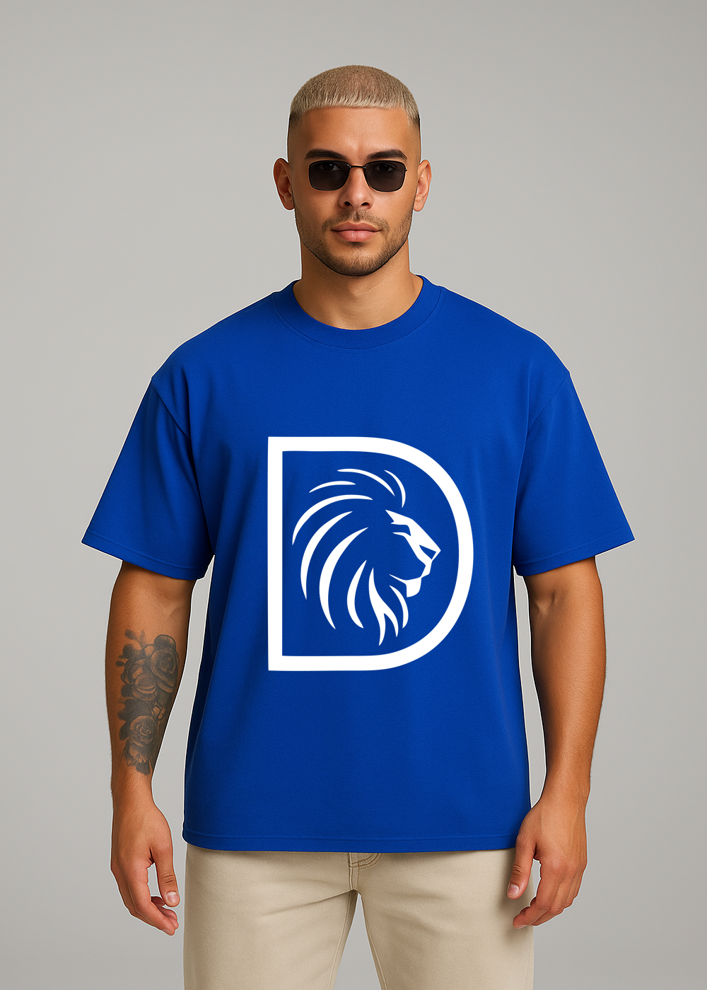 D1-Core : Where it all Began | Oversize T-shirt | Royal Blue