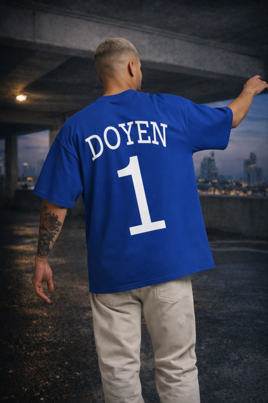 D1-Core : Where it all Began | Oversize T-shirt | Royal Blue