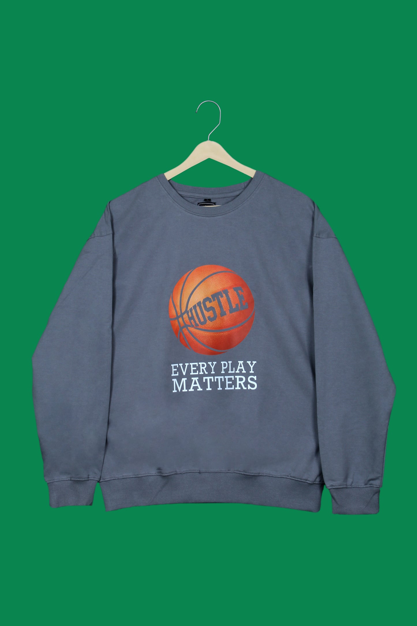 Grey Hustler |  Sweatshirt