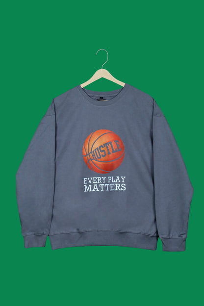 Grey Hustler |  Sweatshirt
