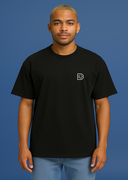 Brilliantly Ideal : Black Oversize T-shirt