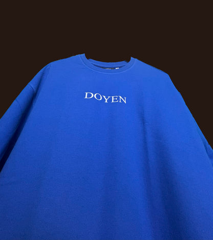 Unbothered | Royal Blue Oversize T-shirt